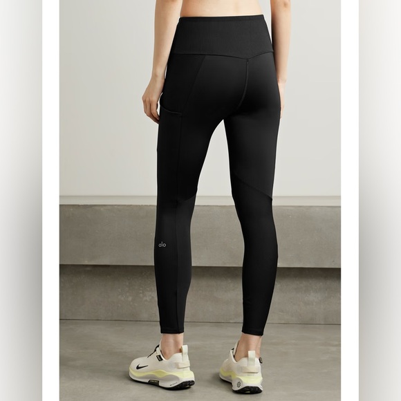 Alo Airlift Ribbed High-Waist Enchancted Legging - Picture 2 of 8